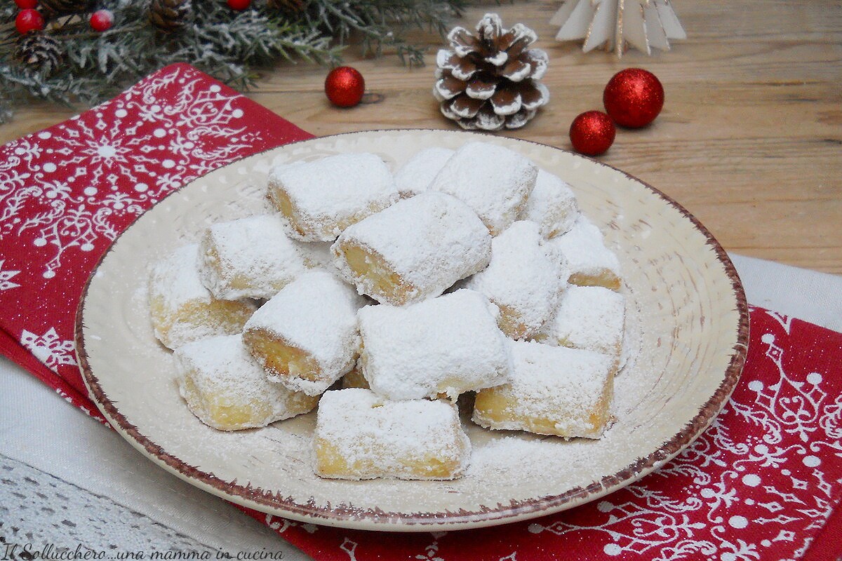 Amandel- en sinaasappel-droomstukjes koekjes