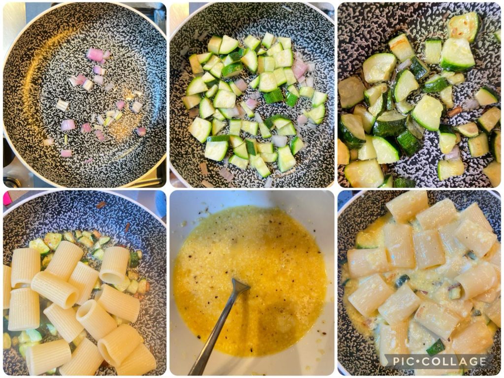 courgette carbonara