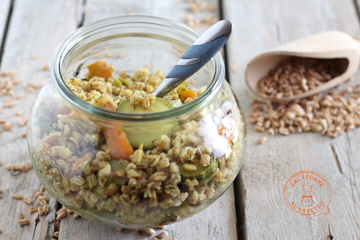Farro in weckpot