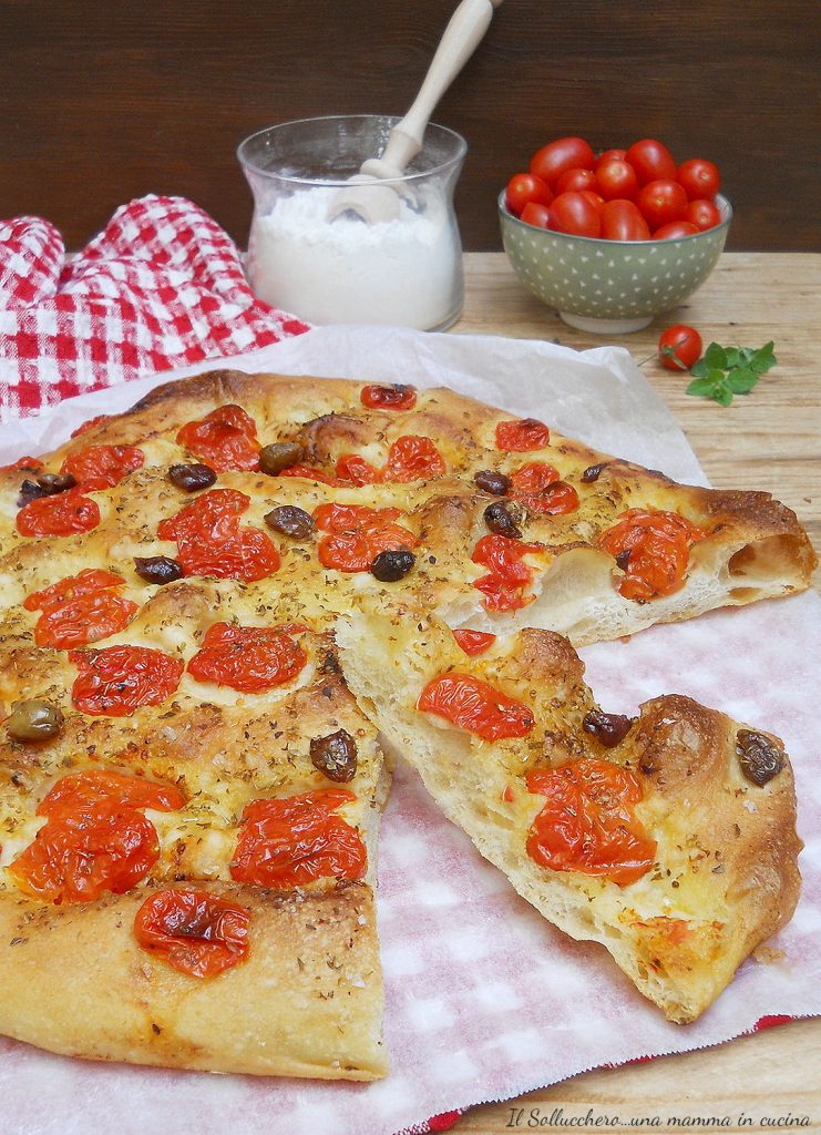 focaccia barese vert