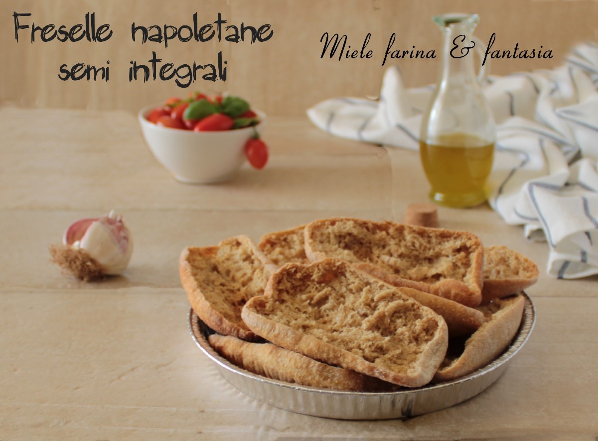 Semi-volkoren Napolitaanse freselle