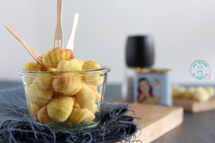 Gebakken gnocchi in een heteluchtfriteuse