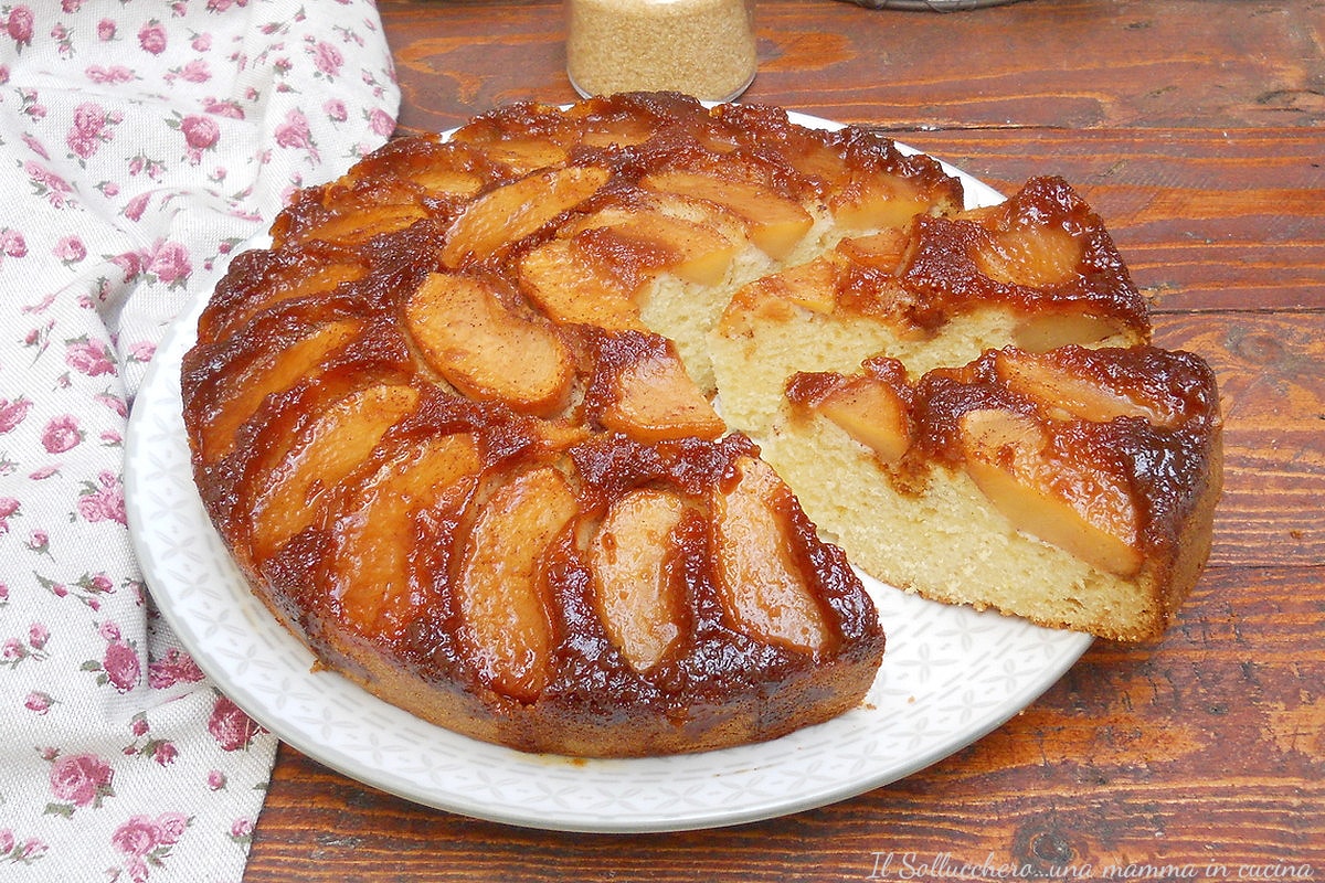 Gekarameliseerde appeltaart