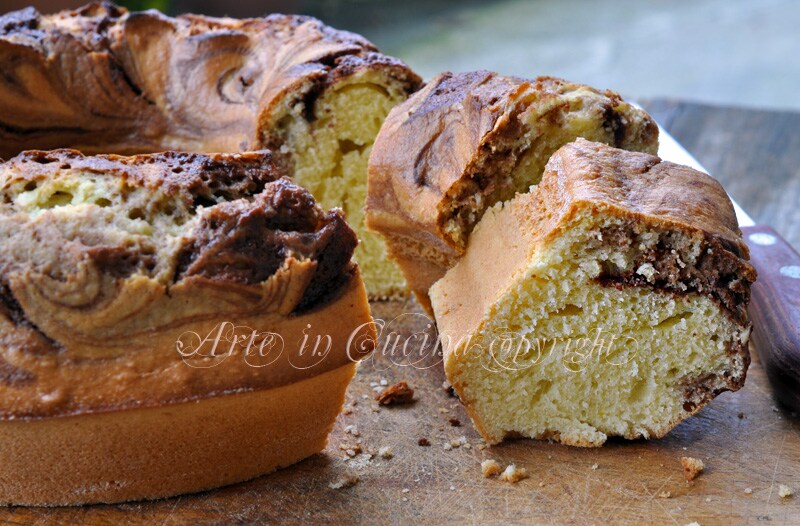 GEMARINEERDE CAKE met Nutella