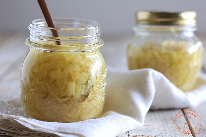 Gepasteuriseerde uien in de magnetron