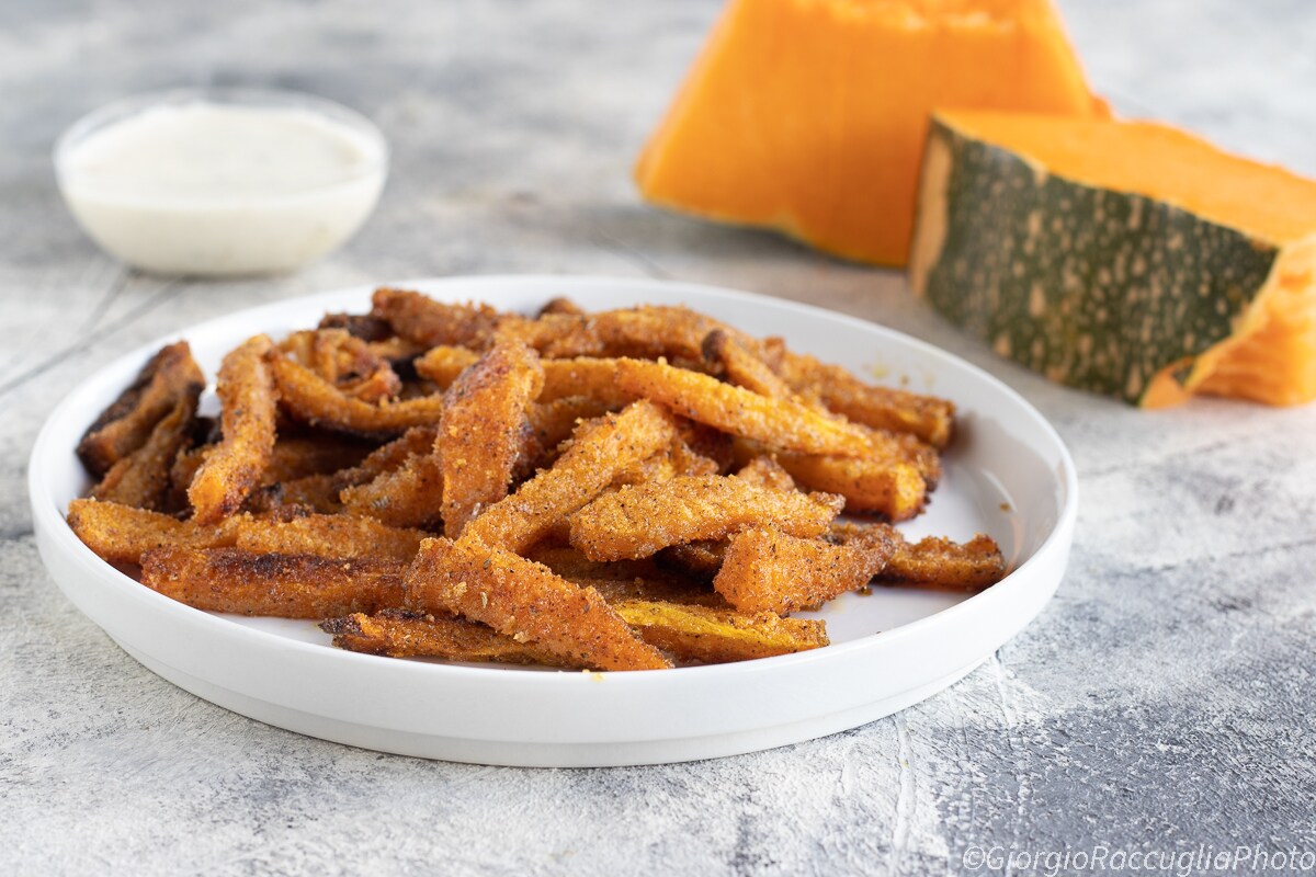 Recept voor geroosterde pompoensticks