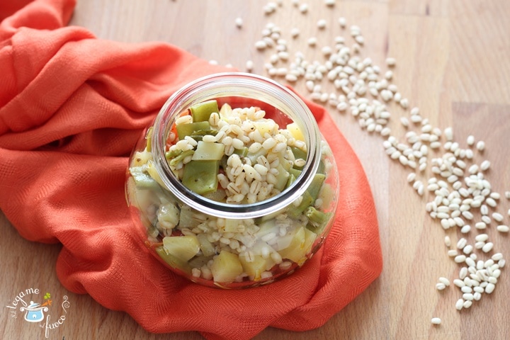 Gerst in pot koken