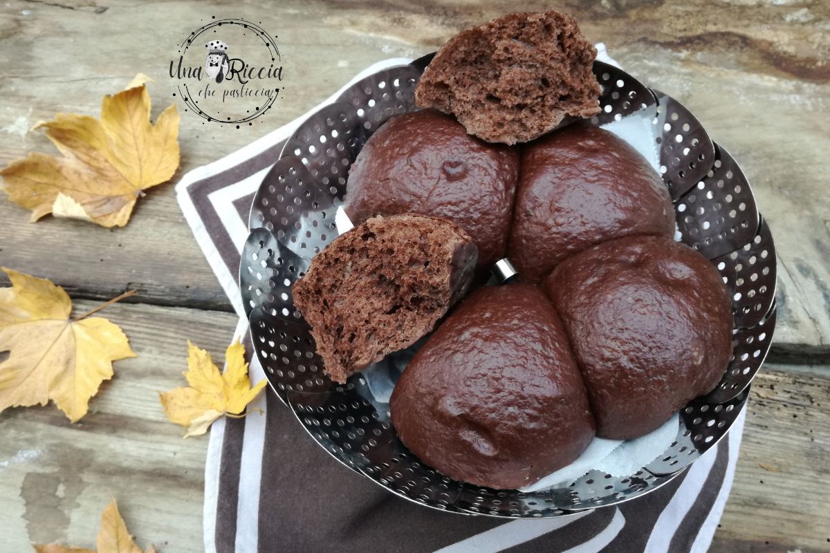 Gestoomde cacaobroodjes