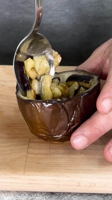 gevulde aubergines