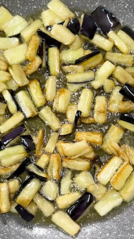 gevulde aubergines