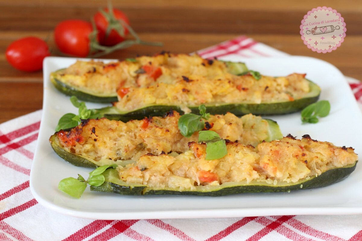 GEVULDE COURGETTE MET TONIJN het recept voor de lekkerste courgettes