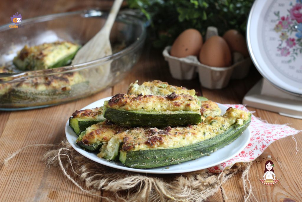 Gevulde courgettes in de airfryer