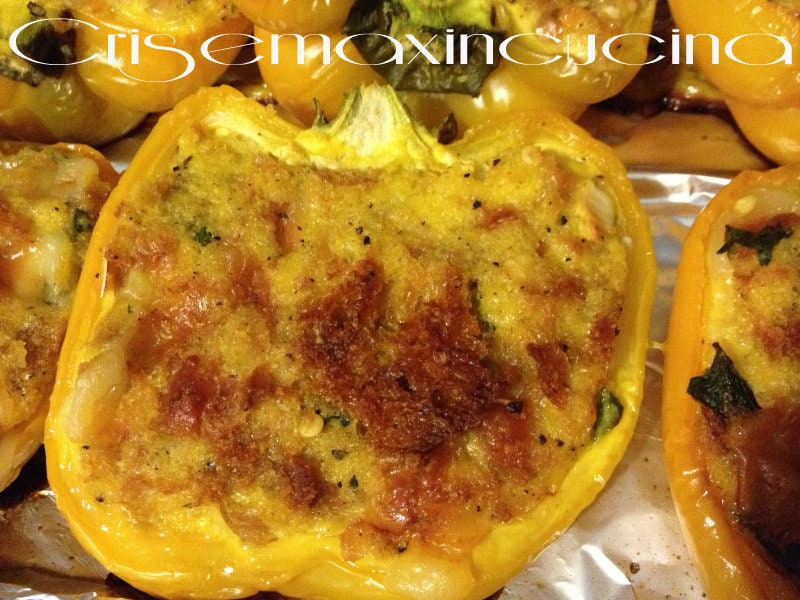 gevulde paprika's