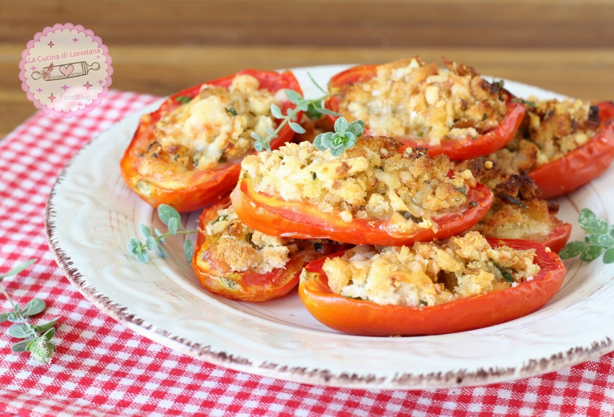 GEVULDE TOMATEN UIT DE OVEN het perfecte recept voor de zomer