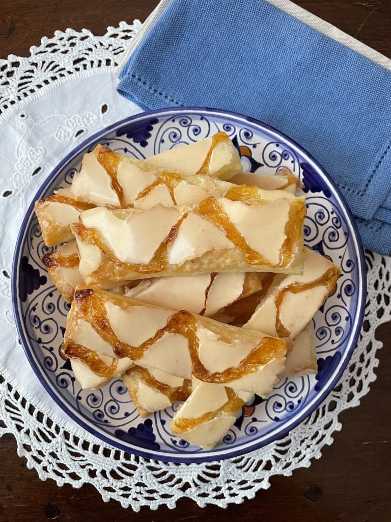 Glazige Bladerdeegkoekjes