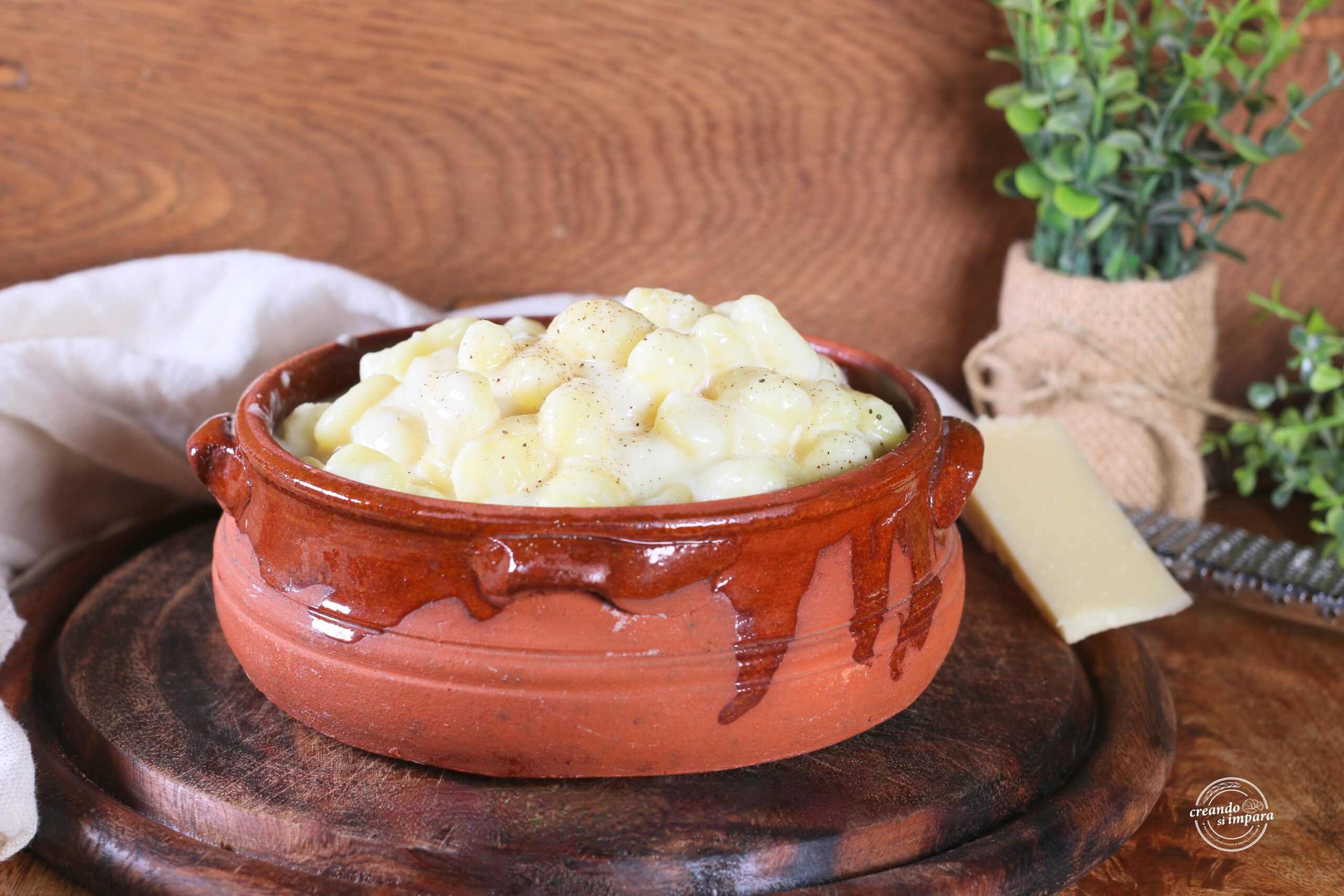 Gnocchi met 4 kazen