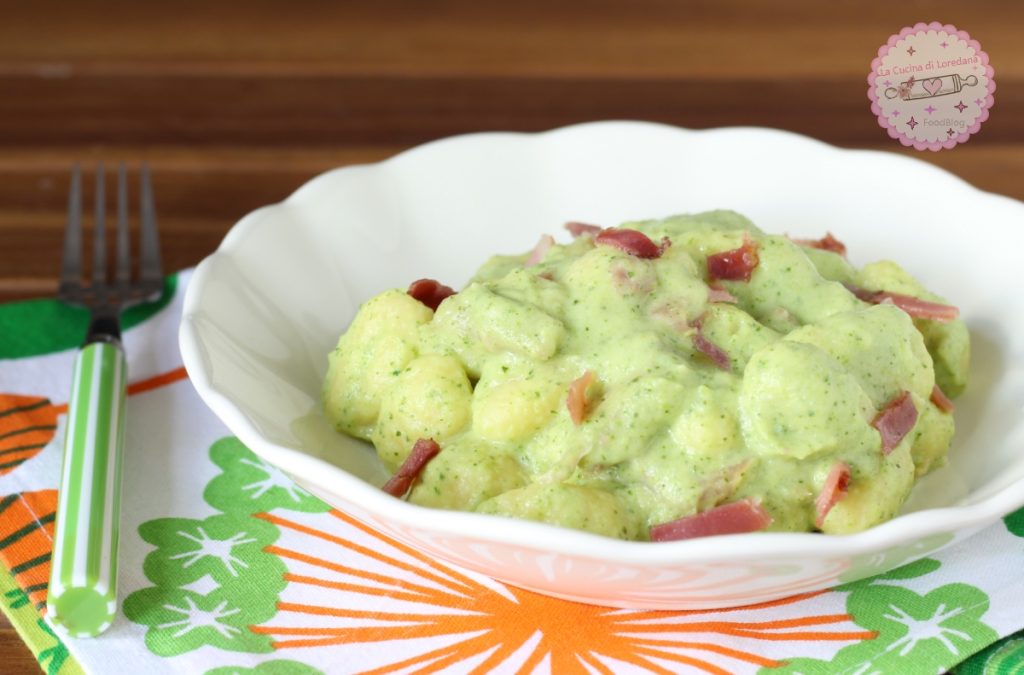 gnocchi met courgettecrème