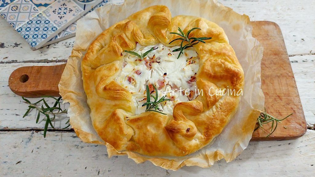 HARTIGE TAART SPEK AARDAPPELEN en RICOTTA