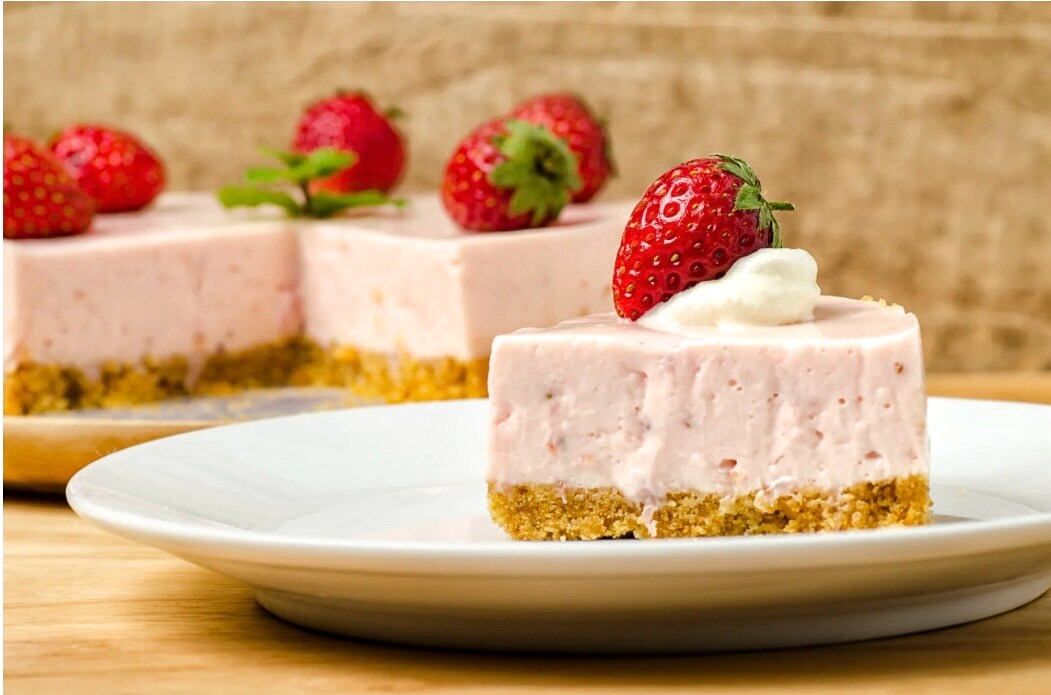 AARDBEIEN CHEESECAKE