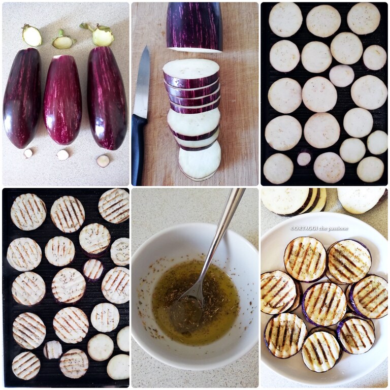 hoe grillen en kruiden van aubergines