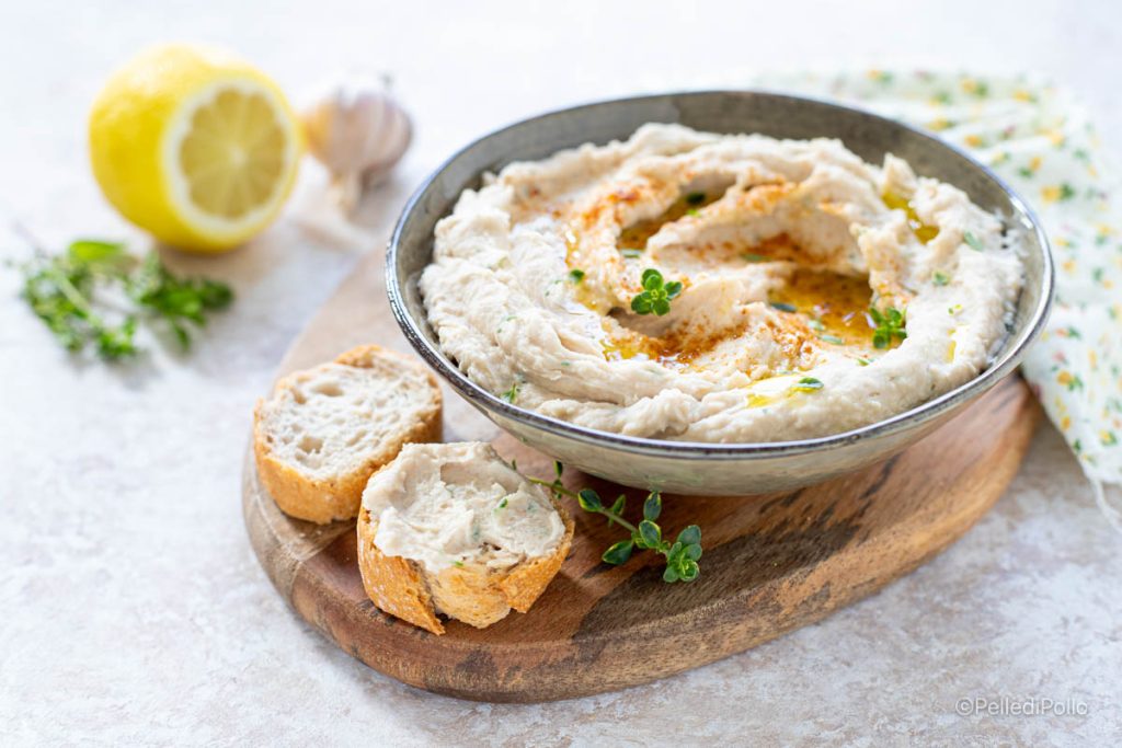 hummus van cannellinibonen