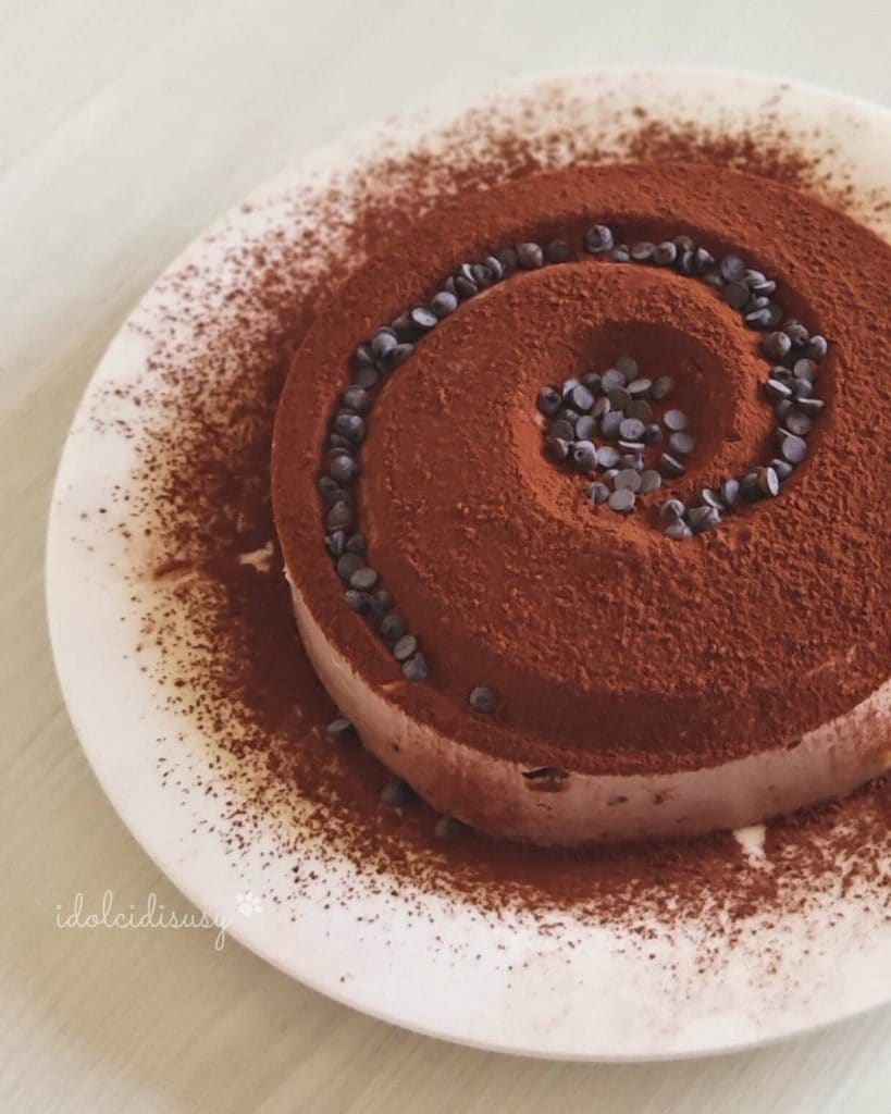 cacao semifreddo bereid met vortexmal