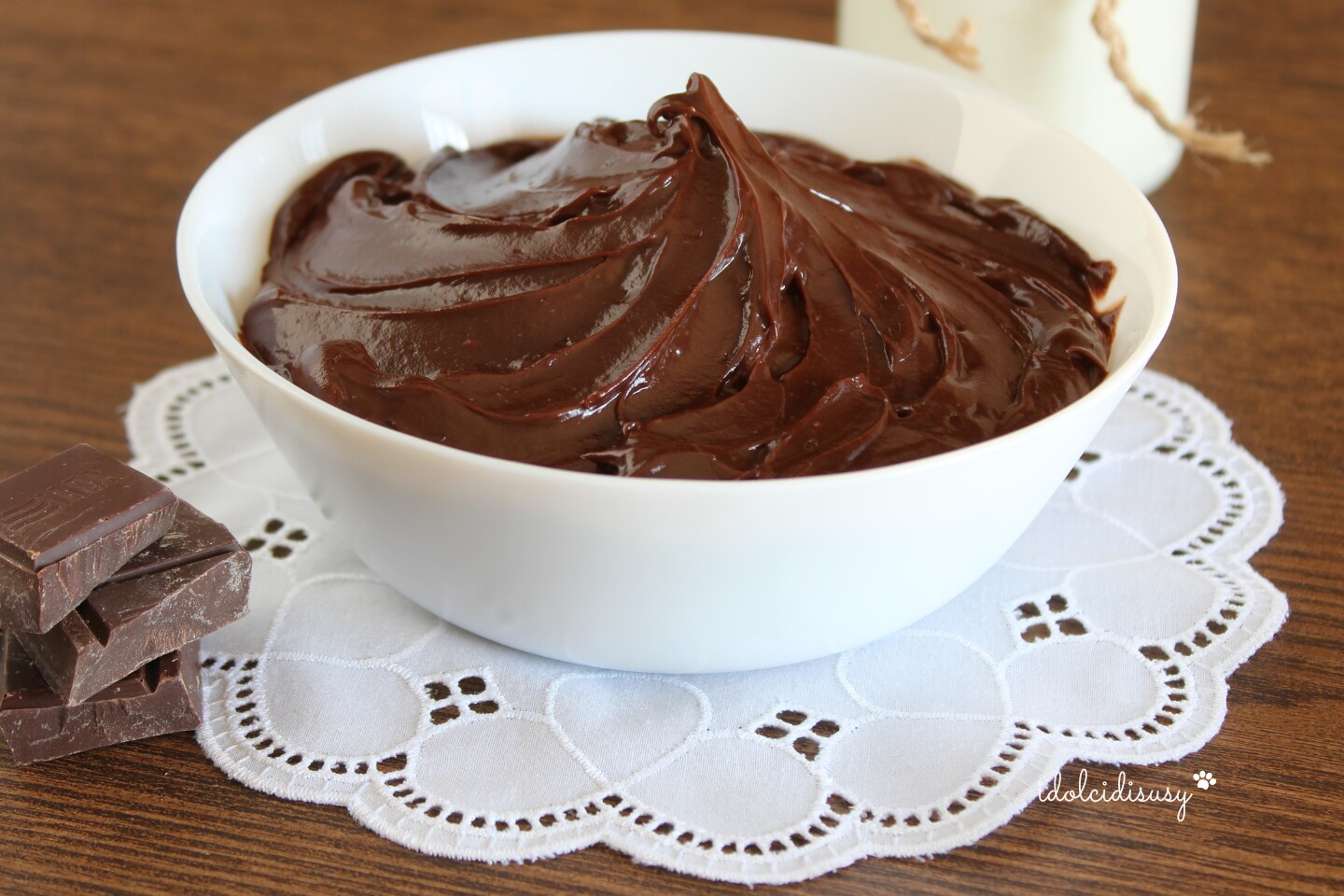 Chocolade banketbakkersroom