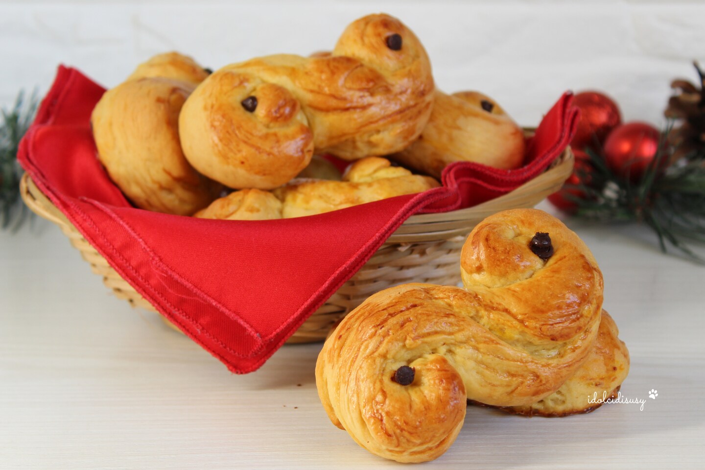 Santa Lucia Gebakjes: Lussekatter
