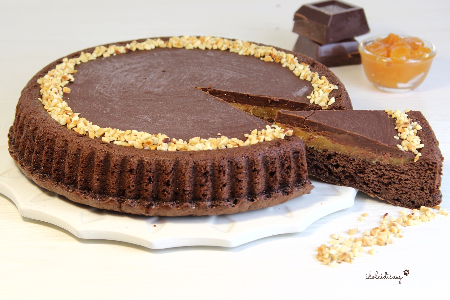 Zachte Sacher Taart