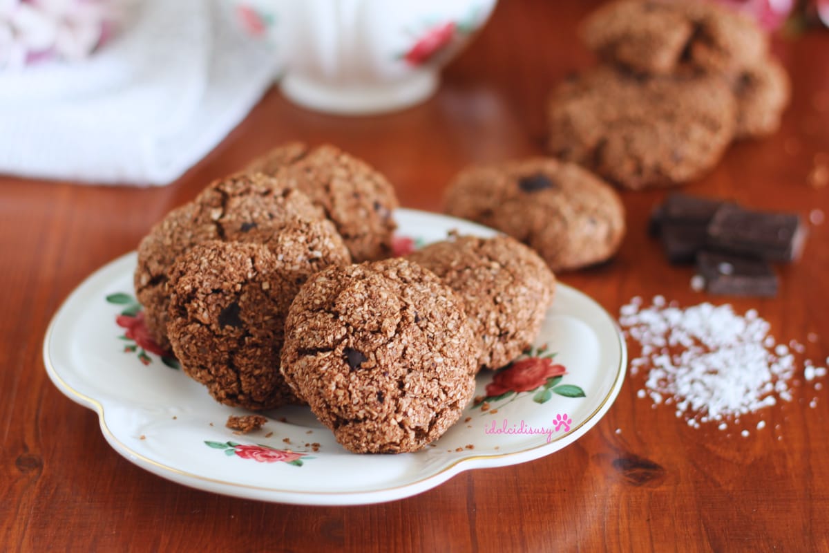Chocolade- en kokoskoekjes – zonder suiker