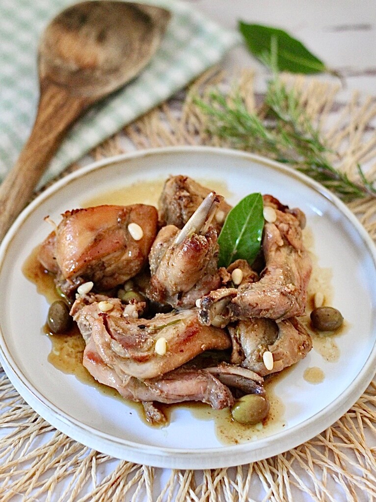 Konijn op Ligurische wijze