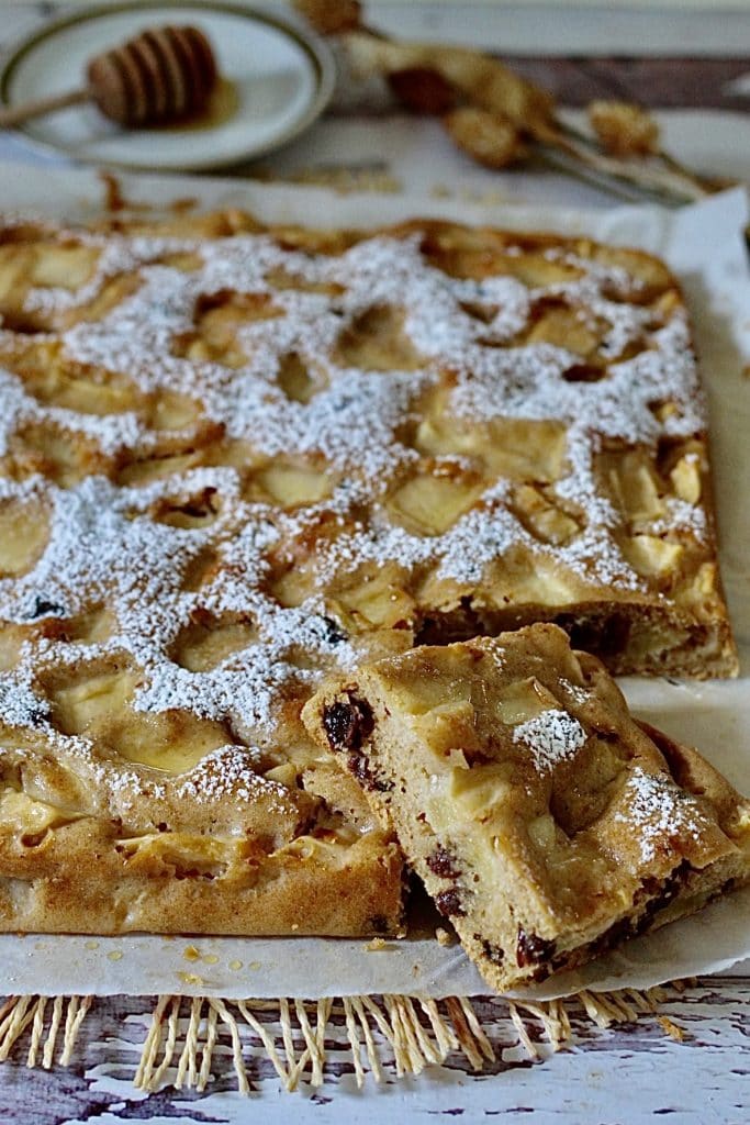 De appeltaart met rozijnen zonder schuldgevoel