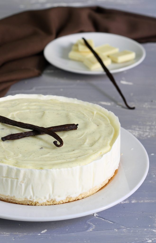 Vanille-ijs Cheesecake