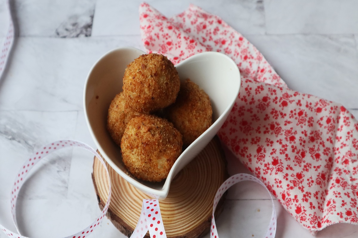 Kabeljauwballen in de Airfryer