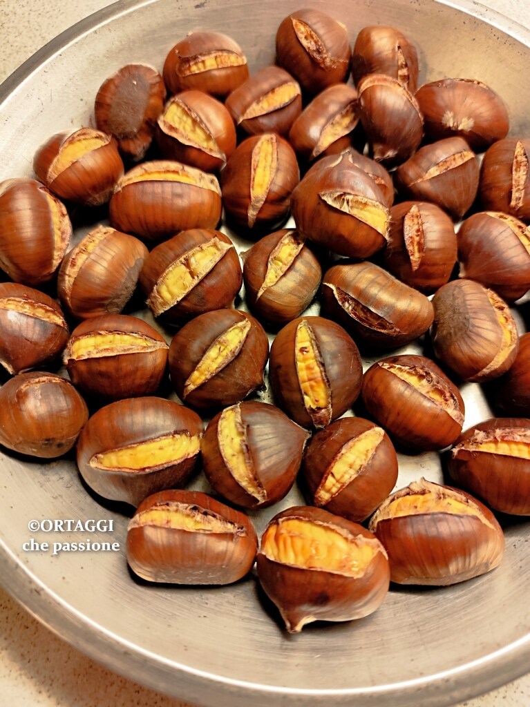 kastanjes in airfryer gebakken