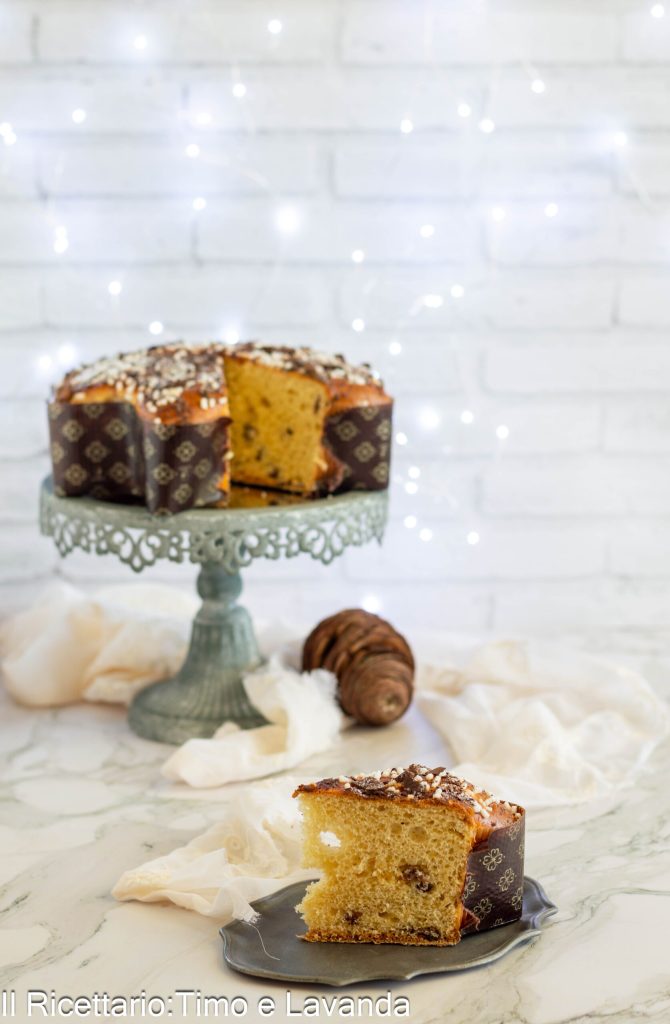 kerstbrioche met chocolade