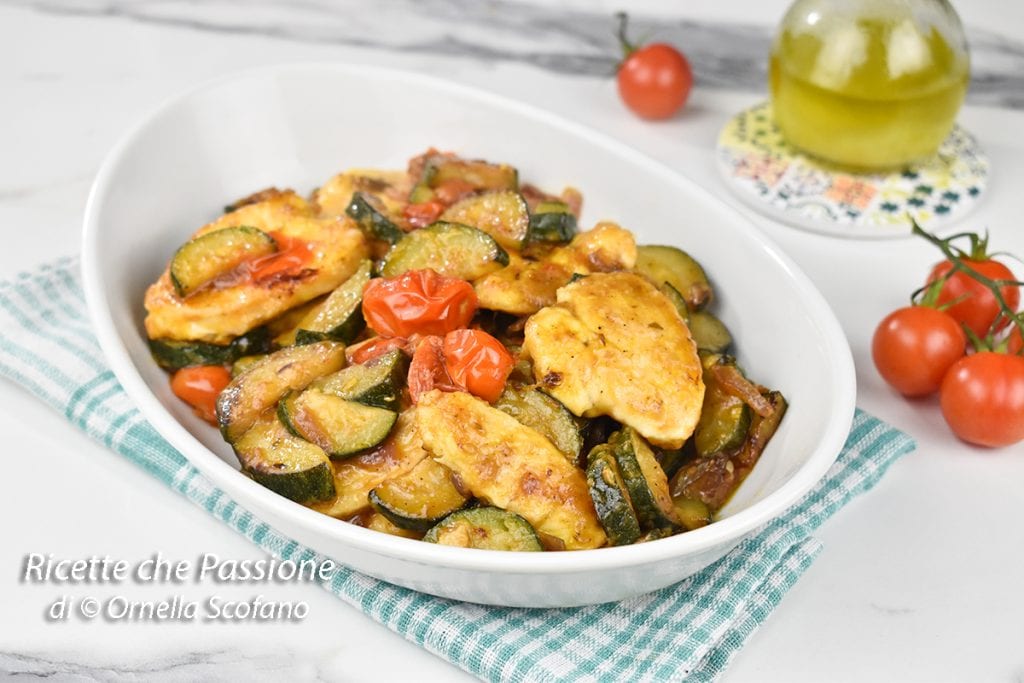 recept kip met curry en gestoofde courgettes