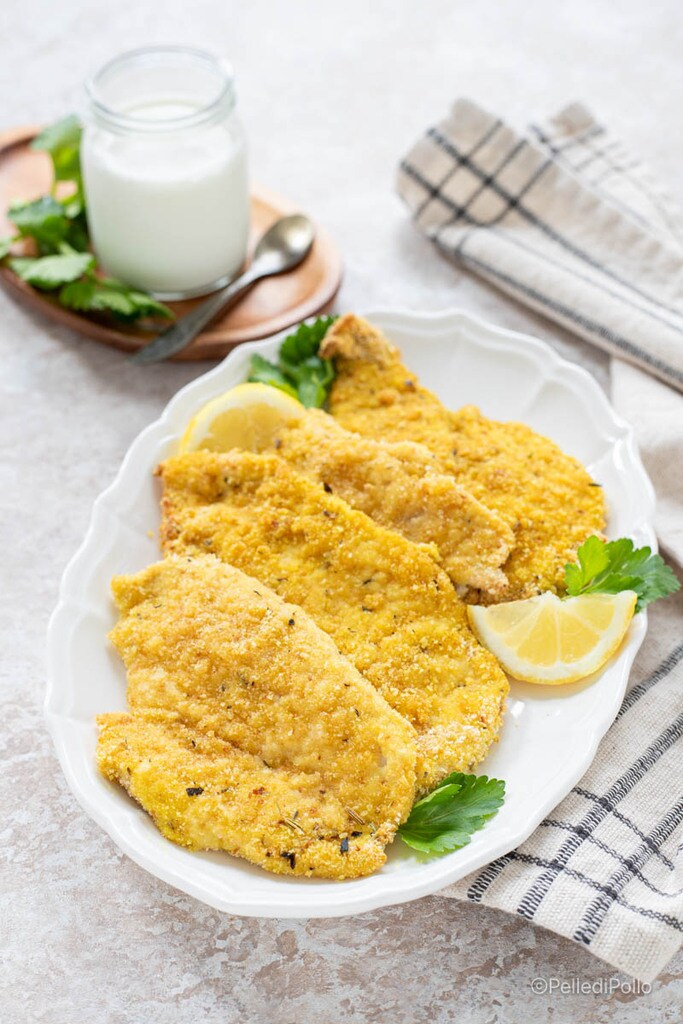 kipfilet gepaneerd met yoghurt