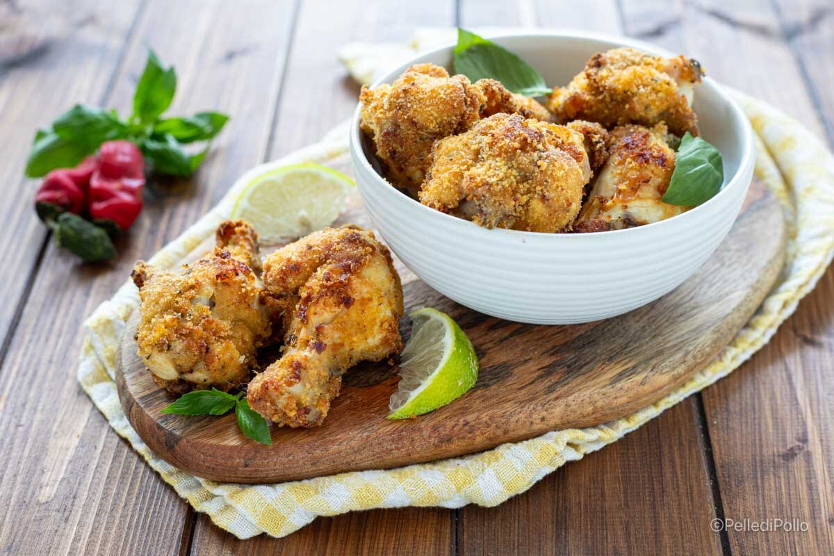 Kippenvleugels in de airfryer