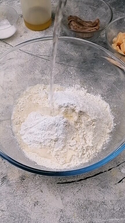 klassieke gefrituurde zeppole