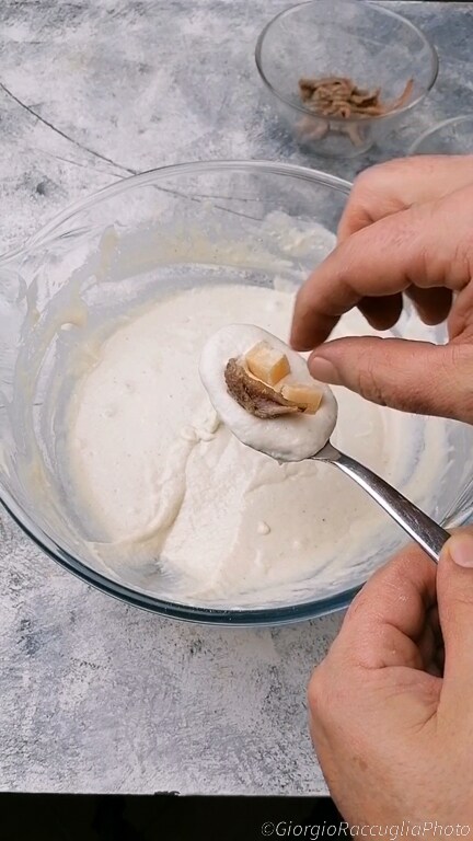 klassieke gefrituurde zeppole