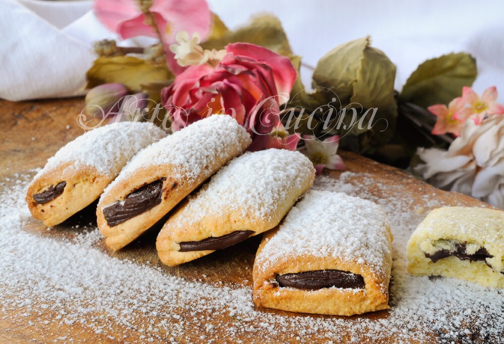 Koekjes met chocoladehart, snelle recept