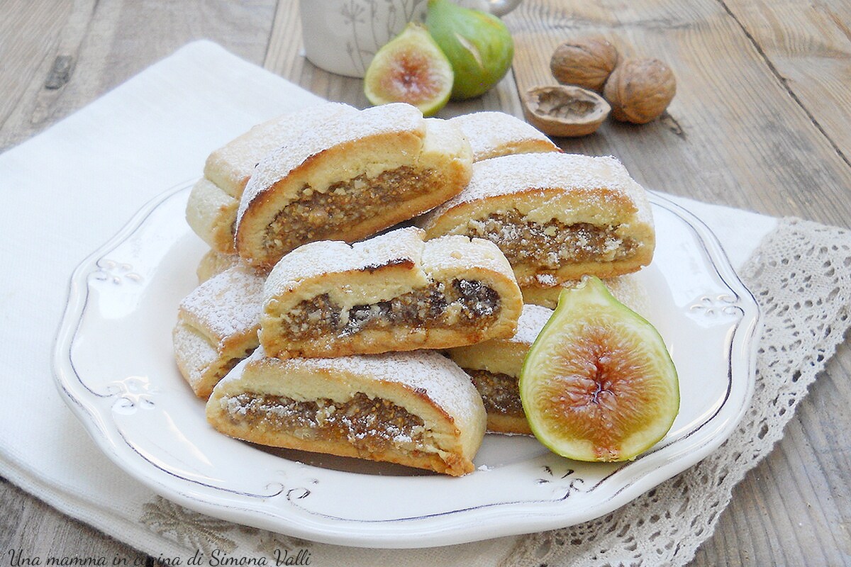 Koekjes met vijgen en noten