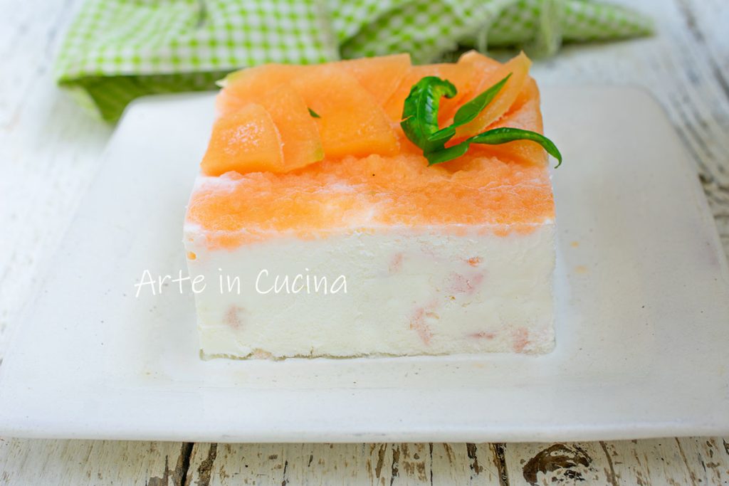 KOUDE TAART met MELOEN en yoghurt