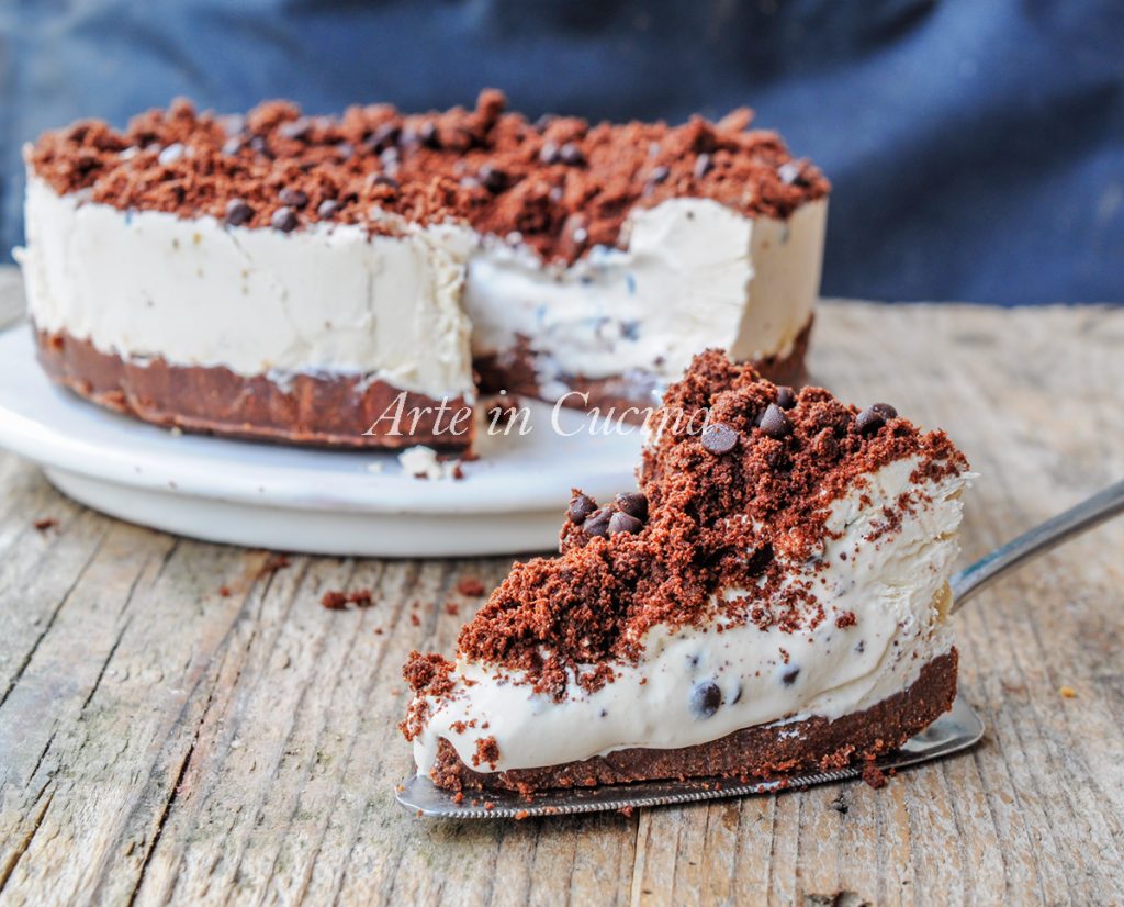 Kruimelgebak van savoiardi met koffie en ricotta snel vickyart kunst in de keuken