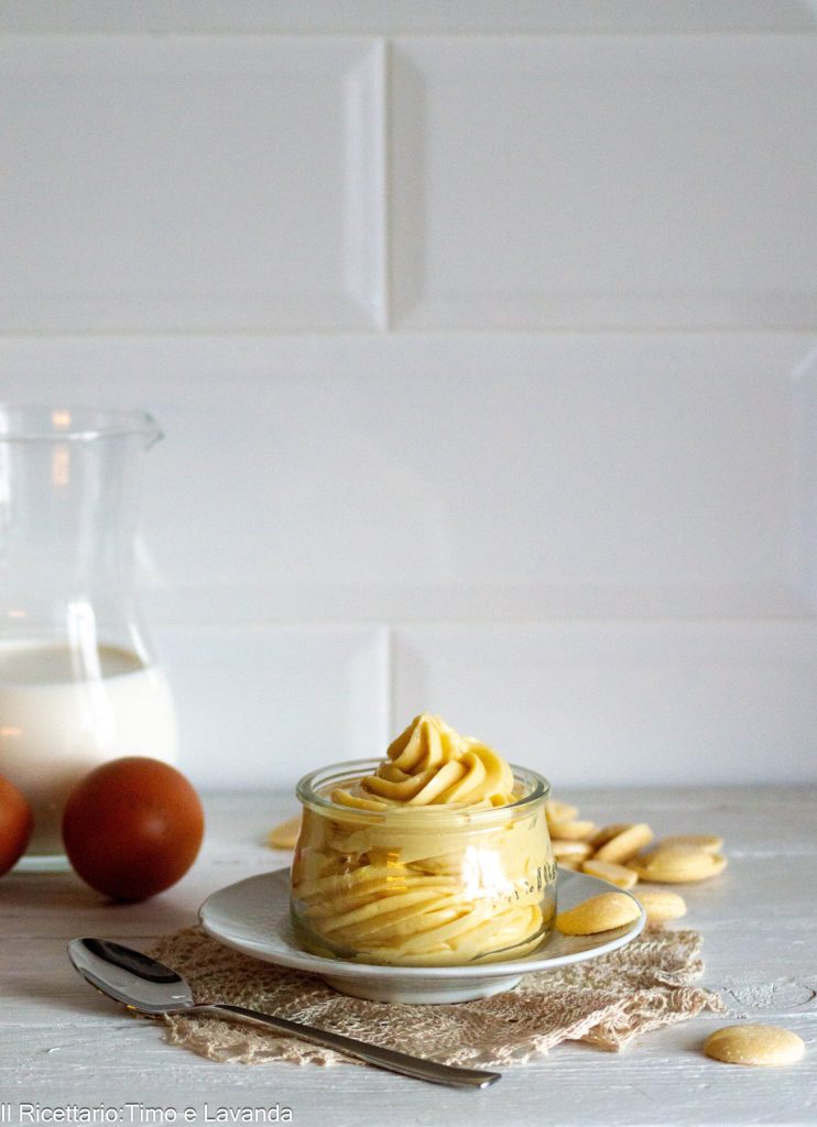 Lactosevrije witte chocoladecrème