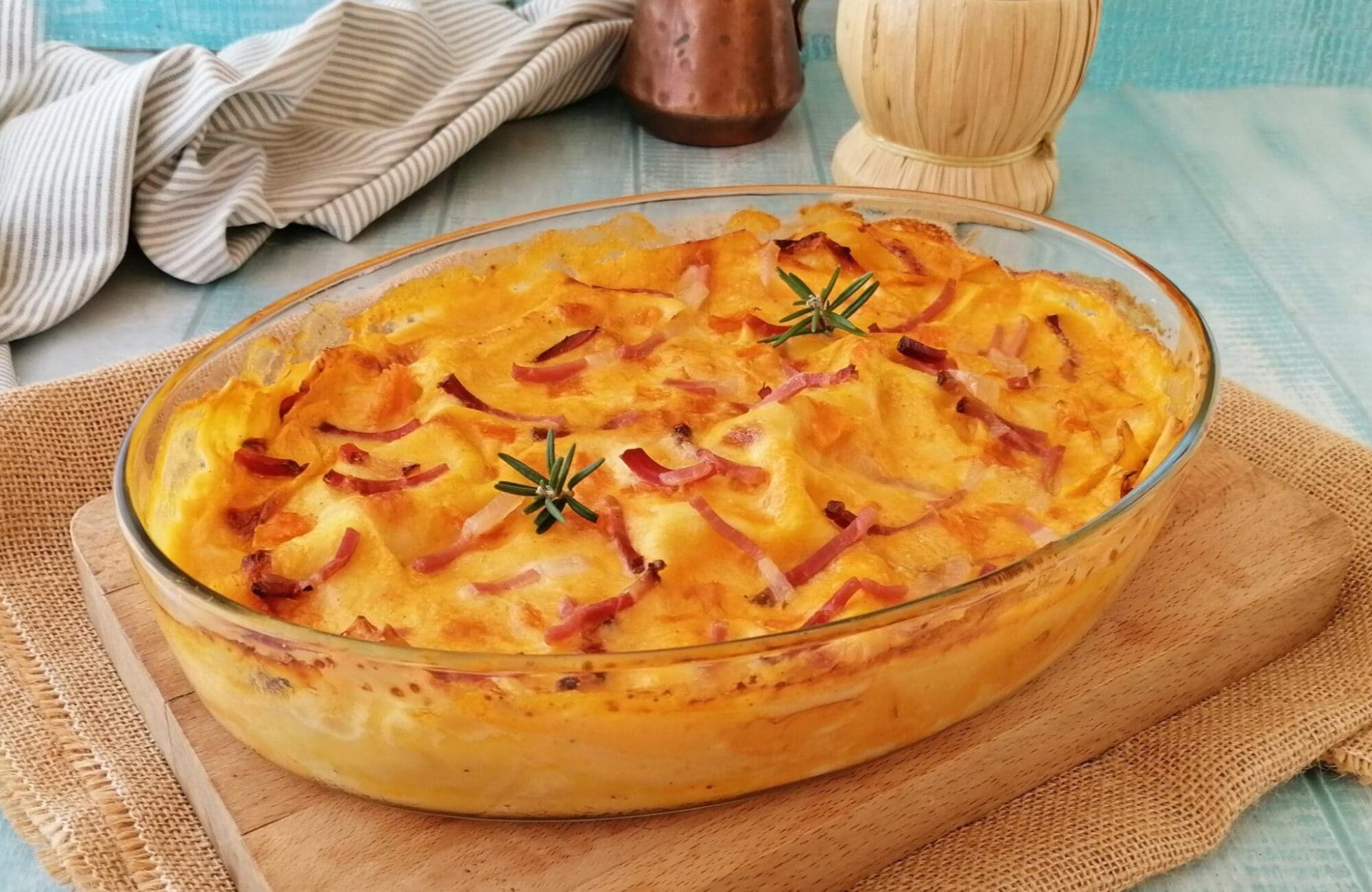 LASAGNE MET POMPOEN EN SPECK ROMIG EN SMAAKVOL