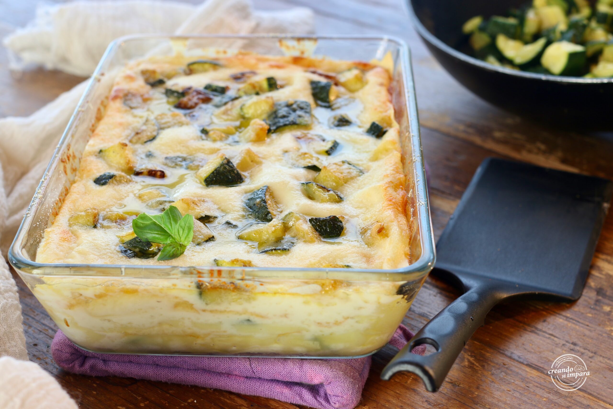 Lasagne met courgettes
