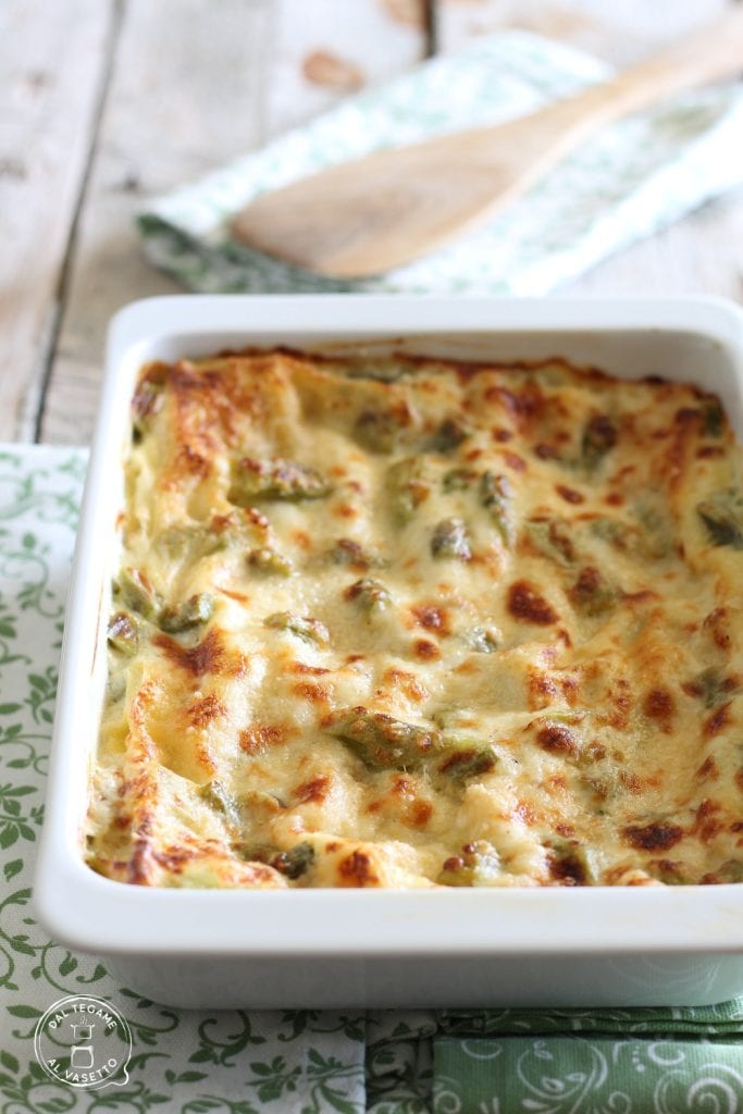 asperges taleggio lasagne airfryer