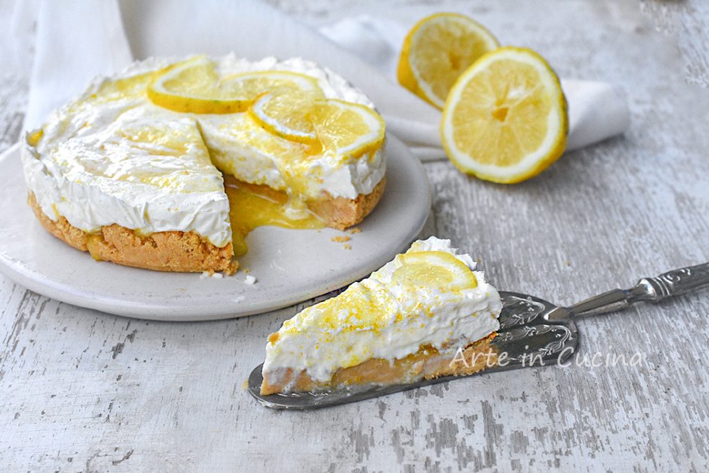 Lemon cheesecake romige dessert